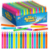 Springflower 400 Pcs Mini Bubble Wand, Bubble Bulk For Kids, Party Favor Supply, Themed Birthday, Summer Outdoor Activities, Bub