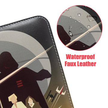 Card Binder for Trading Cards 4 Pocket with 50 Sleeves up to 400 Cards Waterproof Card Storage Bag with Sleeves for Playing Game Cards