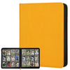 Trading Card Binder 12 Pocket GERMUN PU Cover Card Binder for 720 Cards enhanced Trading Card Holder Folders Double Sided Pocket Card Album for MTG TCG (Yellow)