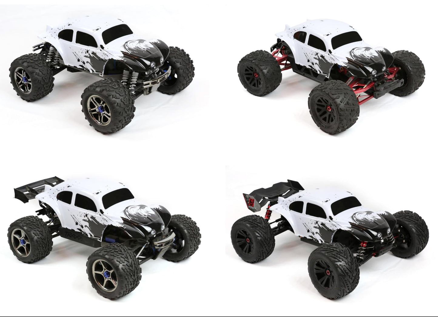 Summitlink Custom Body Compatible For 1/10 1/8 Scale Rc Car Or Truck (Truck Not Included) (Unpainted With Stickers)
