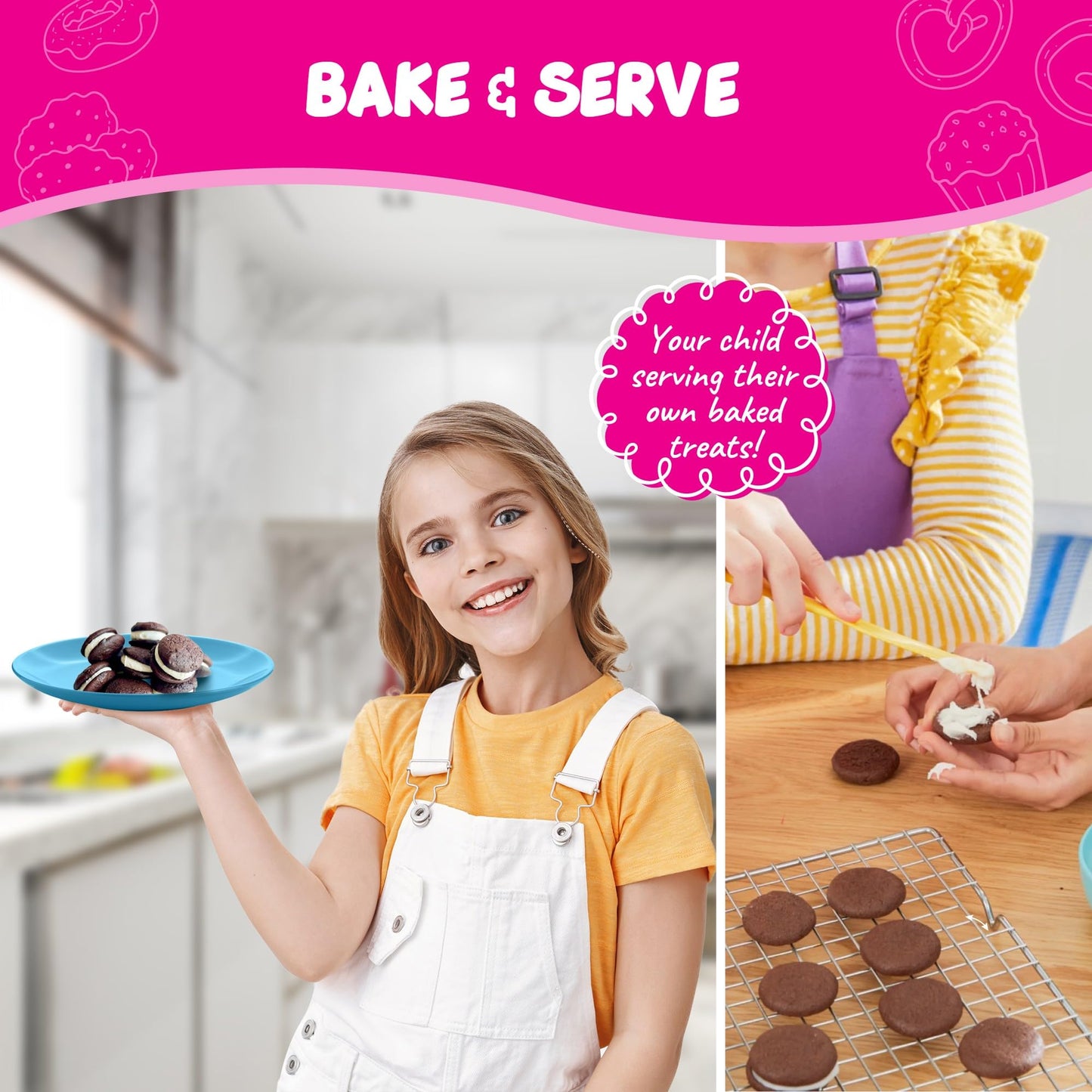 Ultimate Easy Bake Oven Baking Bundle - Oven, Cookie, Pretzel, Pizza Mixes + Sprinkles & Whisk for Kids 8+
