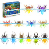 Spider And Beetle Series-12Pcs Temperature Color Change Bath Toys,Water Table Toys For Goodie Bags Fillers,Themed Party,Classroo