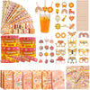 VAMWOGO Groovy Party Favors Hippie Retro Boho Themed Birthday Party Decorations Supplies Include Keychains Bracelets Goodie Bags