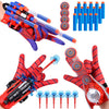Littco 3 Sets Spider Web Shooters, Superhero Fans Webs Shooter For Kids, Cosplay Launcher Gloves With Wrist Toy Set, Christmas H