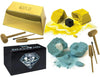 Schylling Chip Away Science Digs Gold & Diamond Gift Set - 2 Pack, Stone Material, Gold, Silver, Black, Diamond Colors