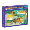 Mudpuppy Cats Big and Small 75-Piece Lenticular Puzzle, 17.75" x 11", Cardboard, Ages 5+