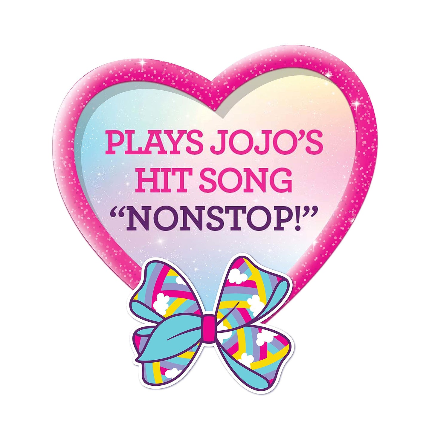 Jojo Siwa 10 Inch Singing Doll, Sings Hit Song Titled 'Non-Stop', Pink Jacket With Rainbow Fringe, Kids Toys For Ages 6Up By Just Play