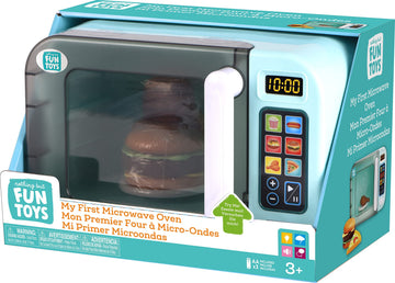 Nothing But Fun Toys My First Microwave Lights & Sounds Playset Designed for Children Ages 3+ Years,Multi