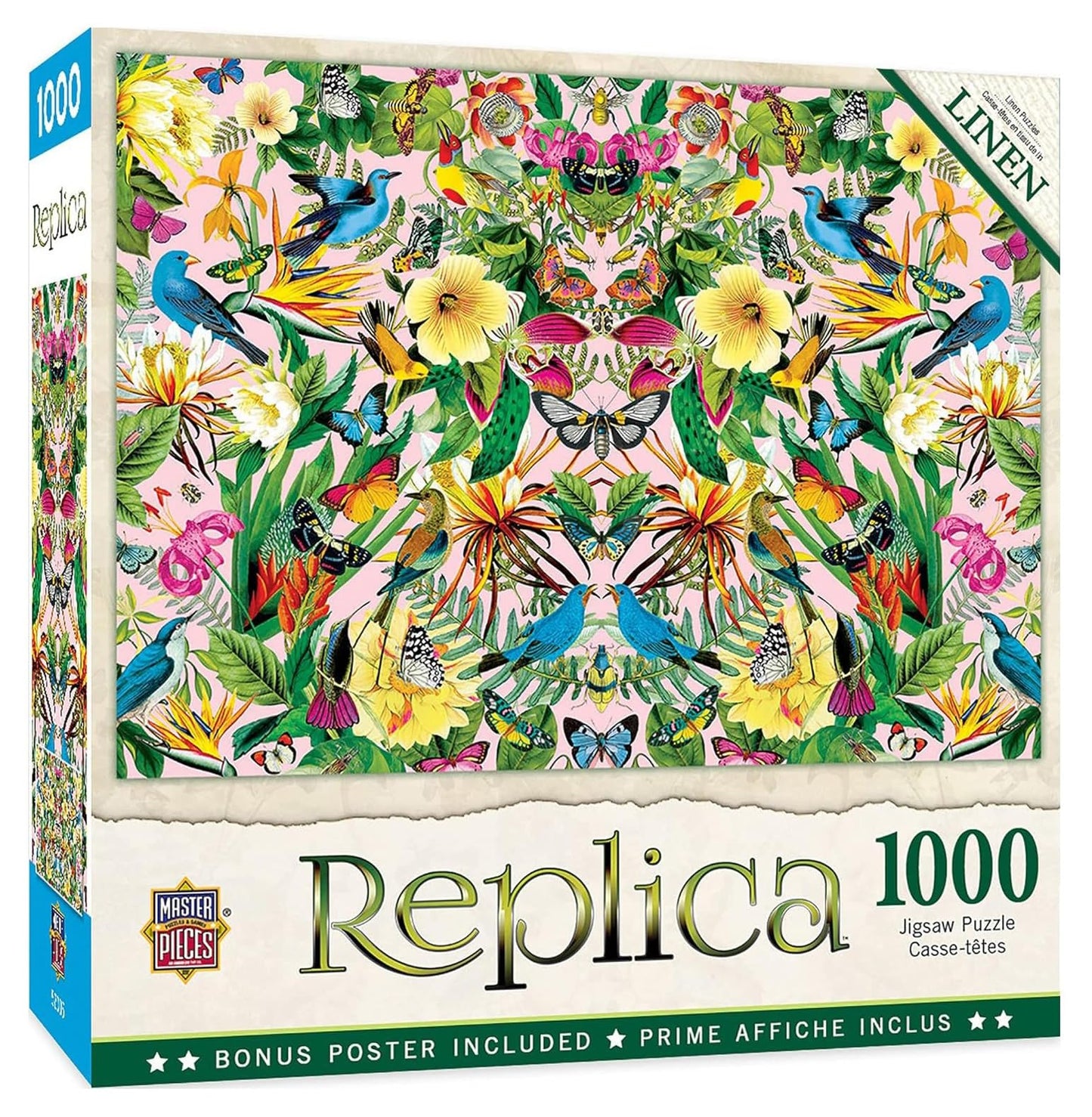 Masterpieces 1000 Piece Jigsaw Puzzle For Adults, Family, Or Kids - Blue Birds - 19.25''X26.75''
