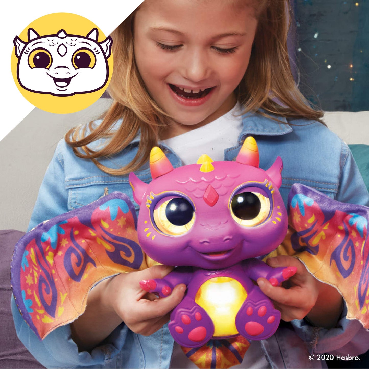 Furreal Friends Moodwings Baby Dragon Interactive Pet Toy, 50+ Sounds & Reactions, Ages 4 And Up