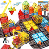 Magnetic Tiles Kids Construction Toys - Road Set With Magnet Crane For Boys Age 3-5 4-8 8-10, Magnet Building Blocks Expansion P
