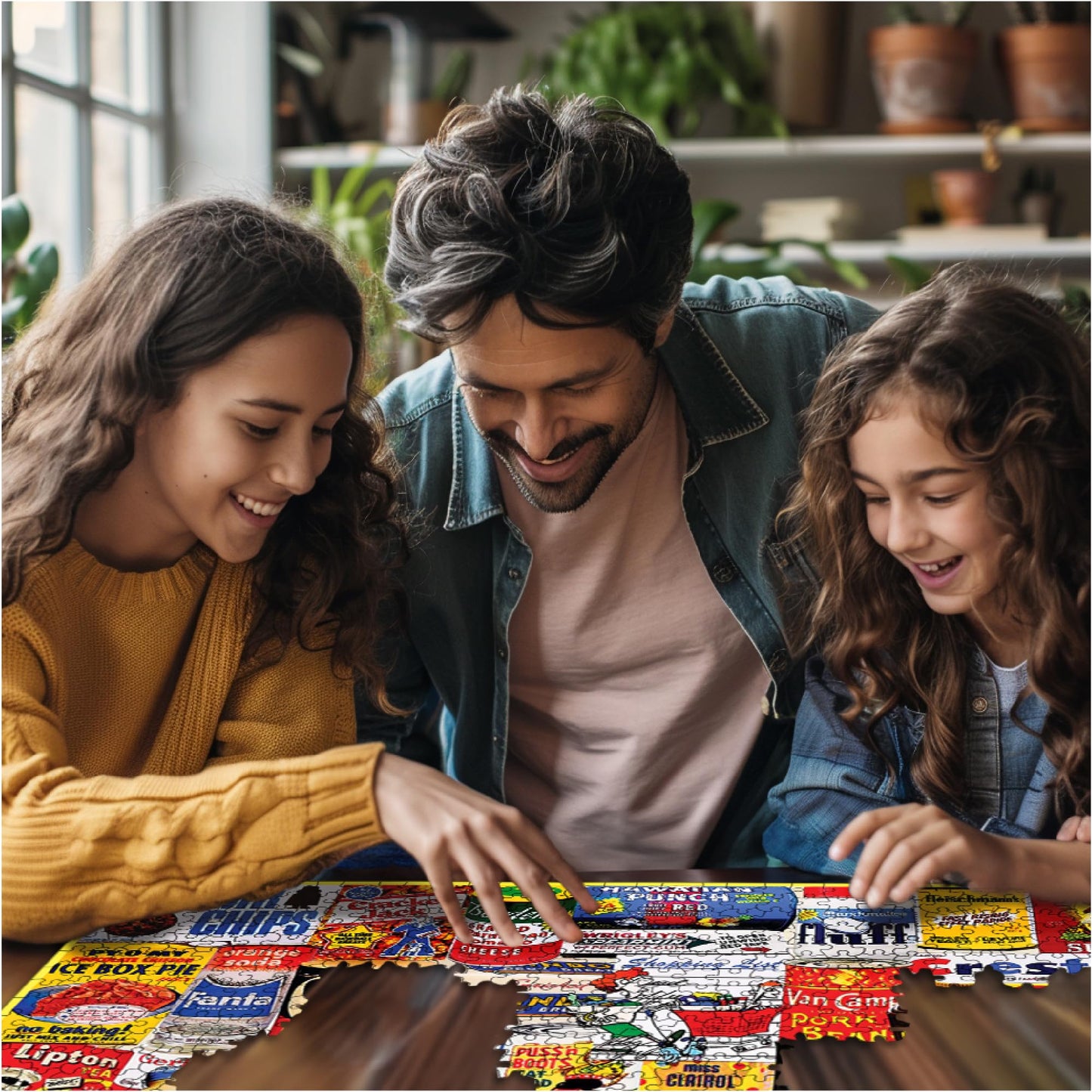 White Mountain Puzzles - Mom'S Shopping List - 1000 Piece Jigsaw Puzzle For Adults