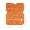 Bumkins Short Sleeve Smock, Toddler Reusable Waterproof Bib For Girls And Boys Ages 3-7 Years, Junior Childrens, Kids Paint Apron, Arts, Crafts And Play With Pocket, Soft Fabric, Boho Orange