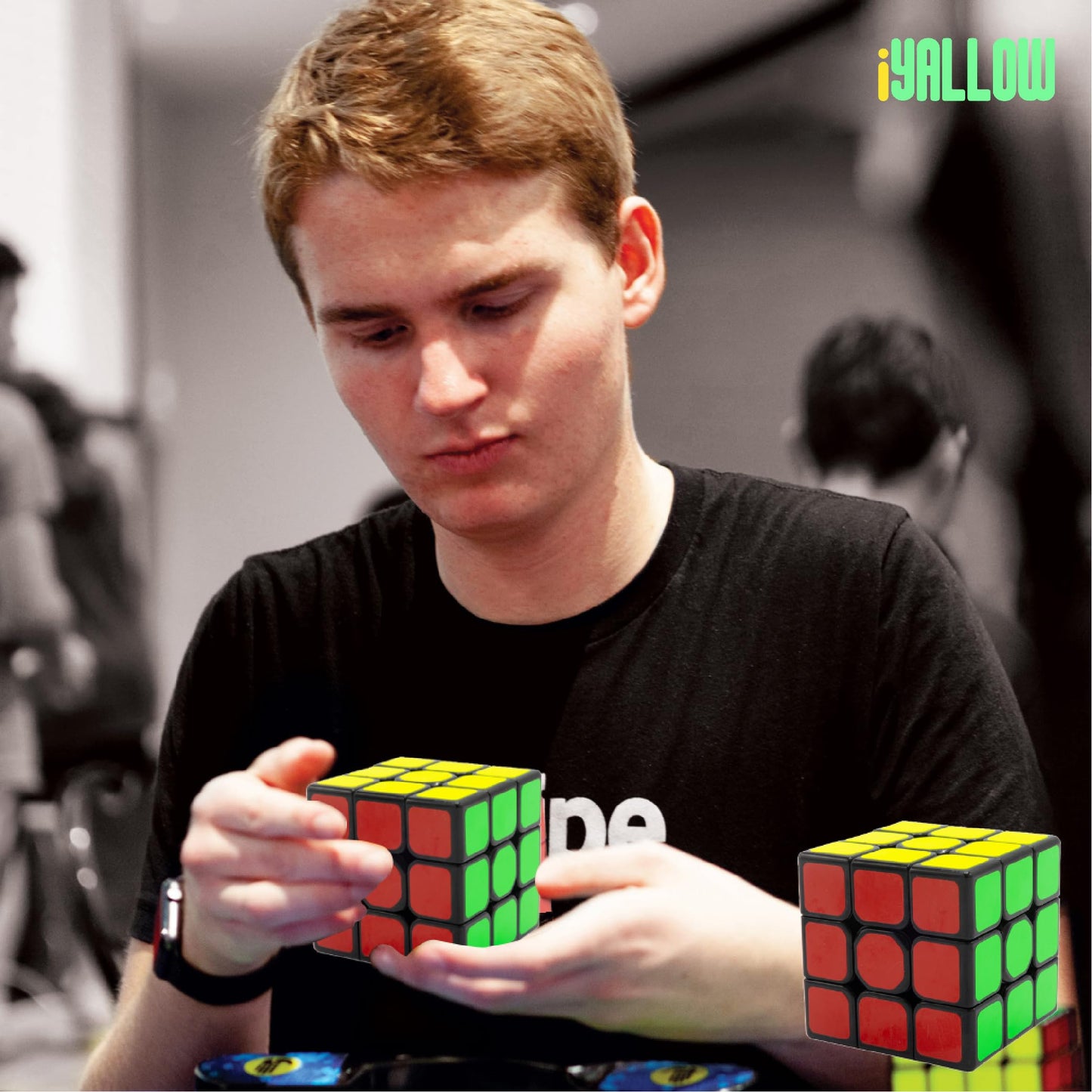Magic Cube Puzzles Toys Classics Cube for Kids & Adults (QiYi Sail W 3x3)