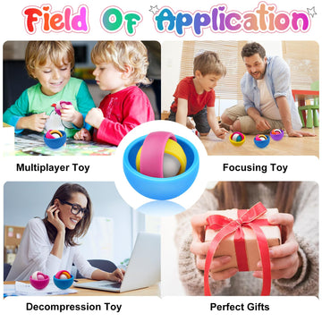 Fidget Toys Kids Pack, Fidget Spinner Set Travel Toys, Sensory Toys Boys Girls Teens, Eaeter Basket Stuffers Party Favors, Adhd Autism Stress Relief Finger Toys, Gift For Kids Adults Birthday