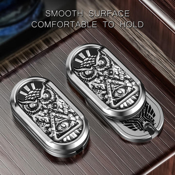 Hidedc Rotation Fidget Slider, Metal Fidget Toys Adults Haptic Coin Infinite Rotation Push, Edc Fidget Toys Sensory Toy For Adul