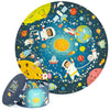boppi Space Round Jigsaw Puzzle - 150 Pieces Solar System for Kids 5-8 Years - 58cm Diameter, 100% Recycled Card