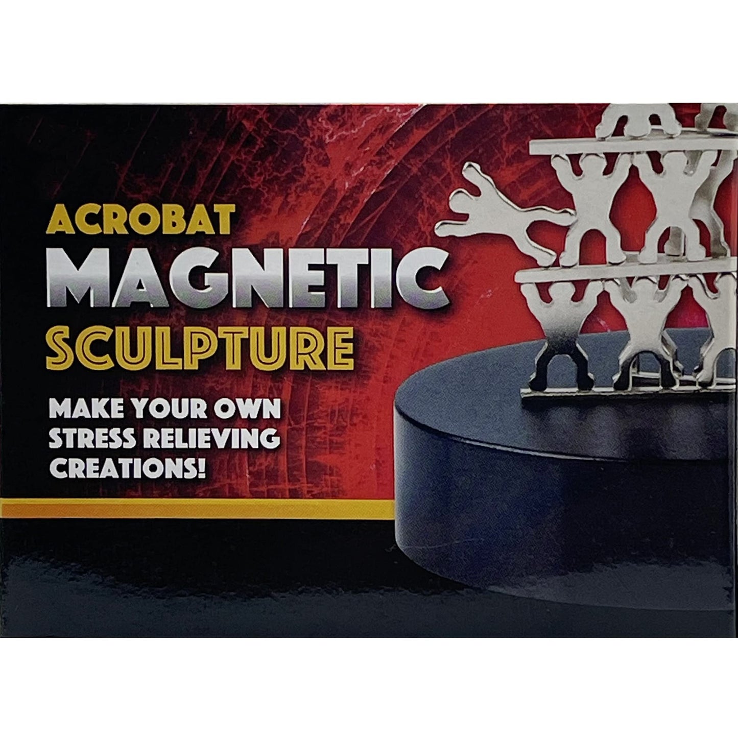 The Dreidel Company Magnetic Sculpture Building Blocks Create Your Own Masterpiece Development and Stress Relief 3.5 Inch (Acrobat)
