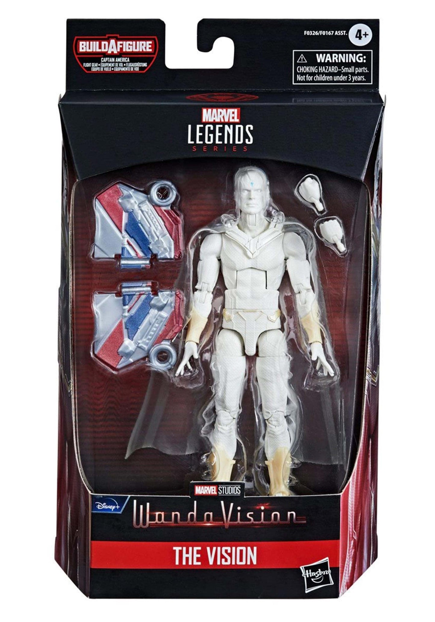 Avengers Hasbro Marvel Legends Series 6-inch Action Figure Toy Vision enhanced Design and 2 Accessories for Ages 4 and Up White
