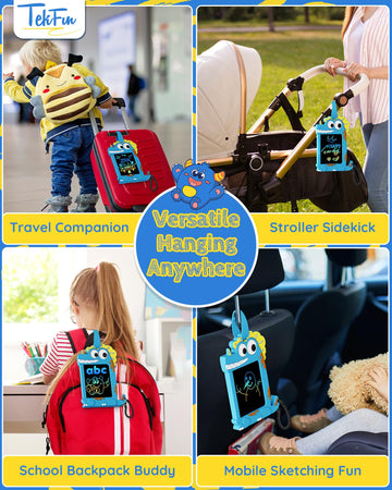 Tekfun Nanodoodle Kids Toys, Dinosaur Toys For Kide 4.5In Lcd Writing Tablet Coloring Drawing Board For Classroom School Prizes,