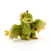 Top Collection Rex The Green Dragon - Mini Collectible Fantasy Figurine (Live To Fight Another Day)