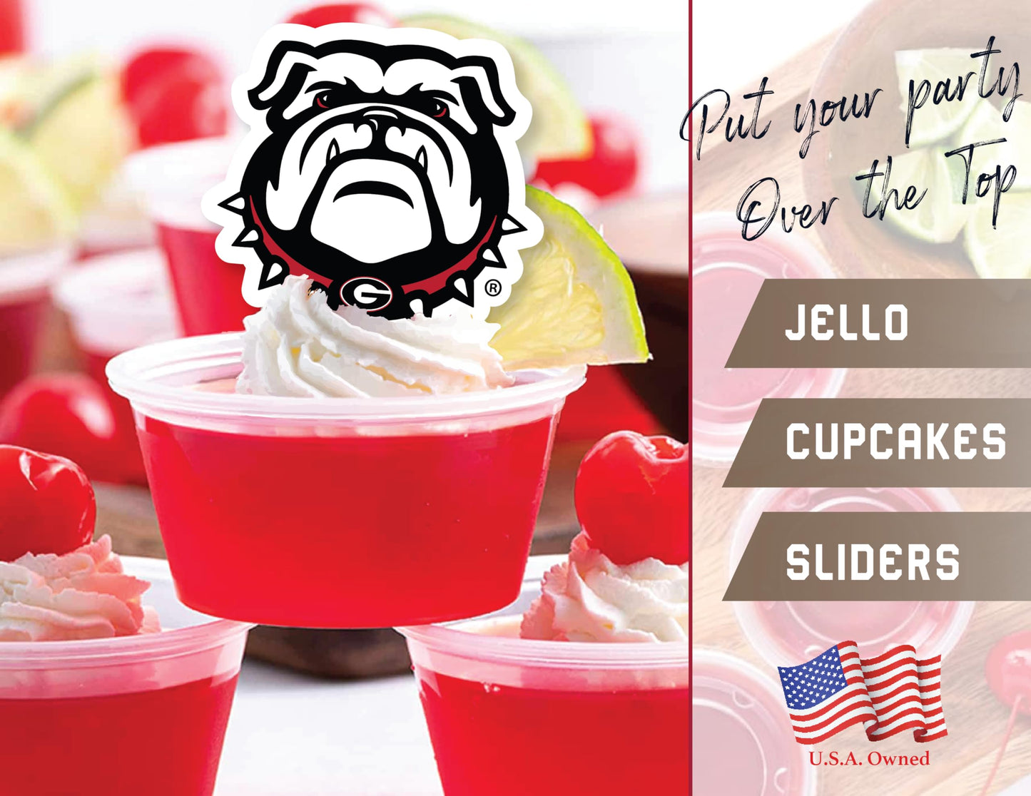 Georgia Bulldogs Party Supplies (42 Pieces) For University Of Georgia Graduation, Tailgating And Birthday Party Decorations With