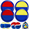 jxzdle Toss and Catch Game Set, Outdoor Games with 4 Paddles 4 Balls and 1 Storage Bag, Great Outdoor Toys/Gifts for Kids, Class