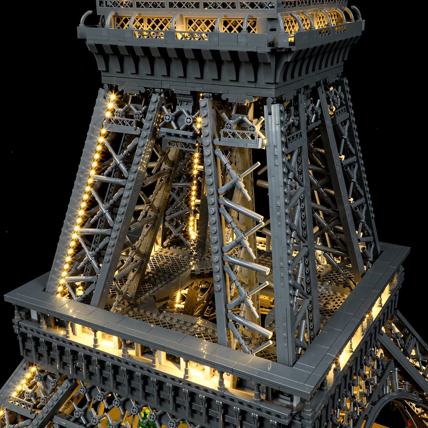 BRIKSMAX Led Lighting Kit for LEGO-10307 Eiffel Tower - Compatible with Lego Architecture Building Blocks Model- Not Include Leg
