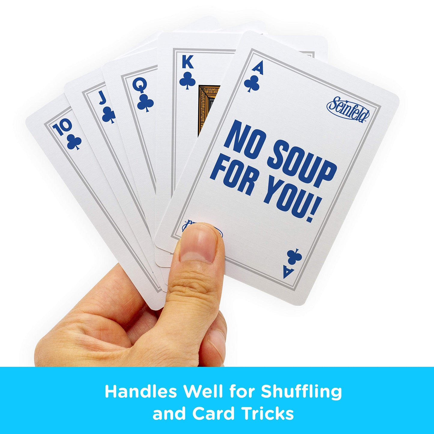 Aquarius Seinfeld Playing Cards - Seinfeld Icons Themed Deck Of Cards For Your Favorite Card Games - Officially Licensed Seinfeld Merchandise & Collectibles