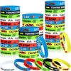Race Cars Party Favors, Race Car Birthday Party Supplies Race Car Party Decorations Flag Rubber Bracelets Silicone Wristband for