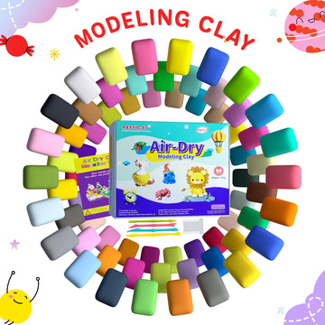 Air Dry Clay 66 Colors, Modeling Clay For Kids, Diy Model Magic Clay, Molding Clay Kit With Sculpting Tools, Non-Sticky Soft And