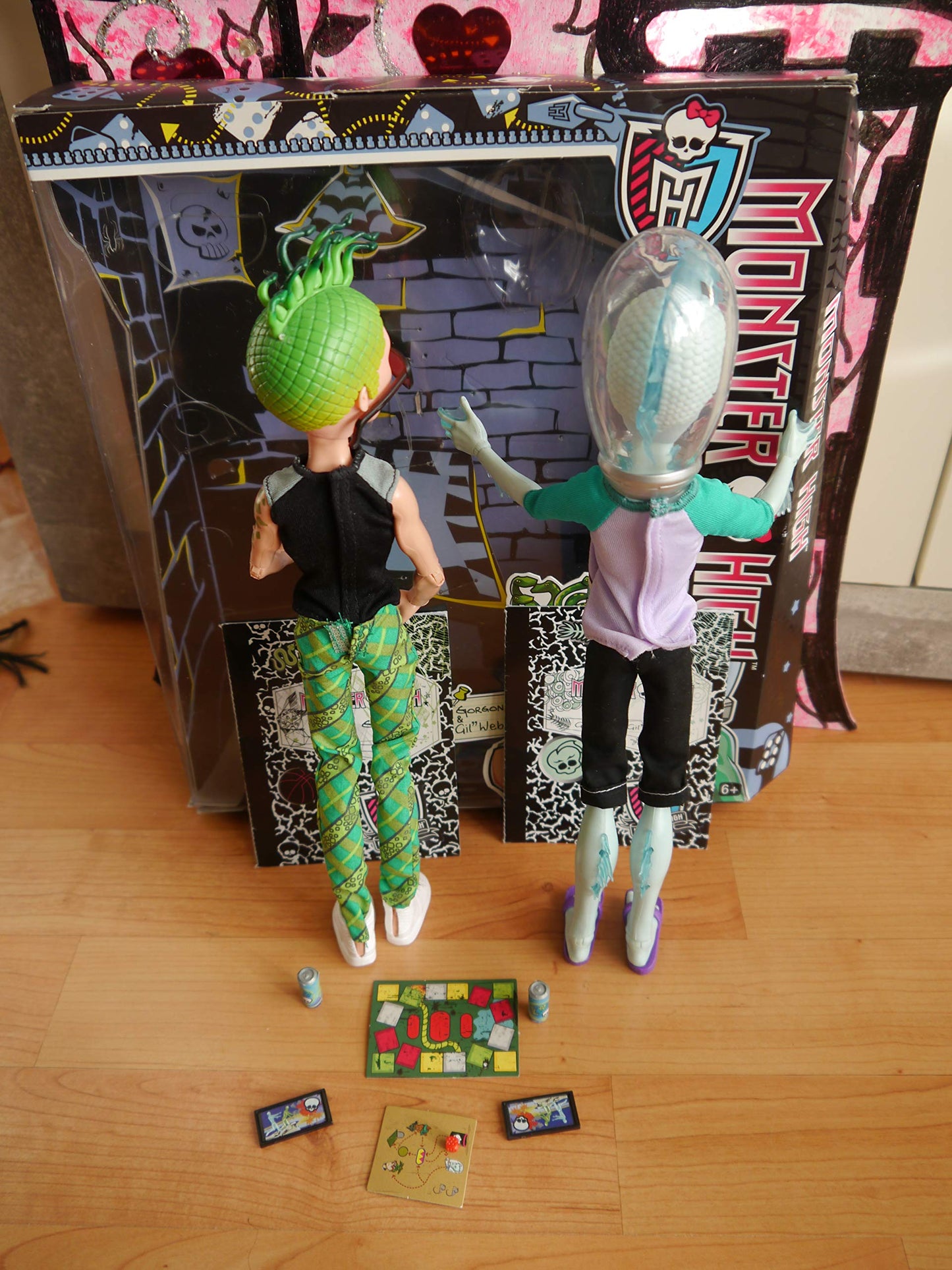 Monster High Mansters 2-Pack Gil Webber And Deuce Gorgon