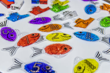 Rainbow Gel Number Fish
