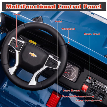 LUIBAS 24V Kids Ride On Car 2-Seater Ride On Toy Truck for Big Kids, Electric Vehicles Ride on Toy Car with Remote Control for B