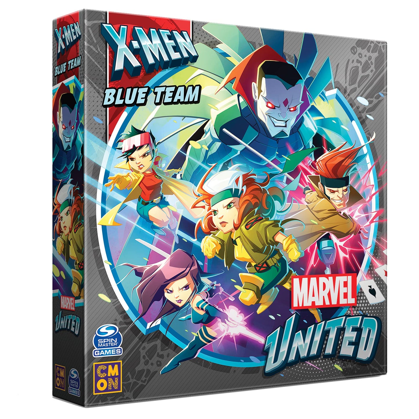 Cmon Marvel United X-Men Blue Team Expansion | Tabletop Miniatures Game | Strategy Game | Cooperative Game For Adults And Kids |