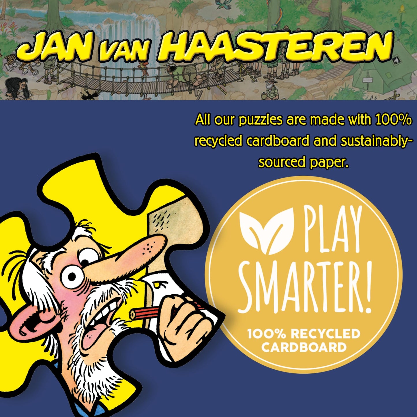 Jumbo Jan Van Haasteren - Nk Championship Tbd - 1000 Teile: Dschungeltour, 1110100316