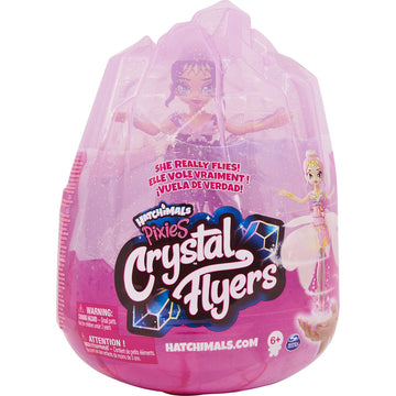 Crystal Flyers Hatchimals Pixies, Purple Magical Flying Pixie Toy Doll, Girls Gifts, Kids Toys For Girls Ages 6 And Up