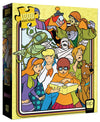 Usaopoly Scooby-Doo Those Meddling Kids 1000 Piece Jigsaw Puzzle | Officially Licensed Scooby-Doo Merchandise | Collectible Puzzle Featuring Scooby-Doo, Shaggy, Velma, Daphne And Fred, Yellow