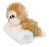 Ice King Bear Newborn Little Golden Monkey Stuffed Animal Plush Toy (With Bath Towel)