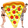 Joyin Giant Inflatable Pizza Slice Pool Float, Fun Pool Floaties, Swim Party Toy, Summer Pool Raft (1 Pack), Extra Large With Cu