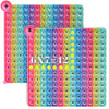 Ak-Ship Doubled Side Macaron Multiplication Game And Addition Numbers Pop Fidget Math Toys, Create Various Math Operations, Stress Relief Fidget Learning Game Fidget Math Toys (1 Piece)