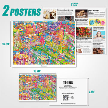 Antelope - 1000 Piece Puzzle For Adults, Catndyland Jigsaw Puzzles 1000 Pieces, High Resolution, Matte Finish, Smooth Edging, No Dust Creative Artistic Puzzle