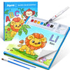 Joycat Paint With Water Coloring Books For Toddlers, Watercolor Painting Sets For Kids Ages 3-5 4-8, Arts And Crafts Drawing Activities Toy Birthday Gift For Boys Girls (Animal & Alphabet)