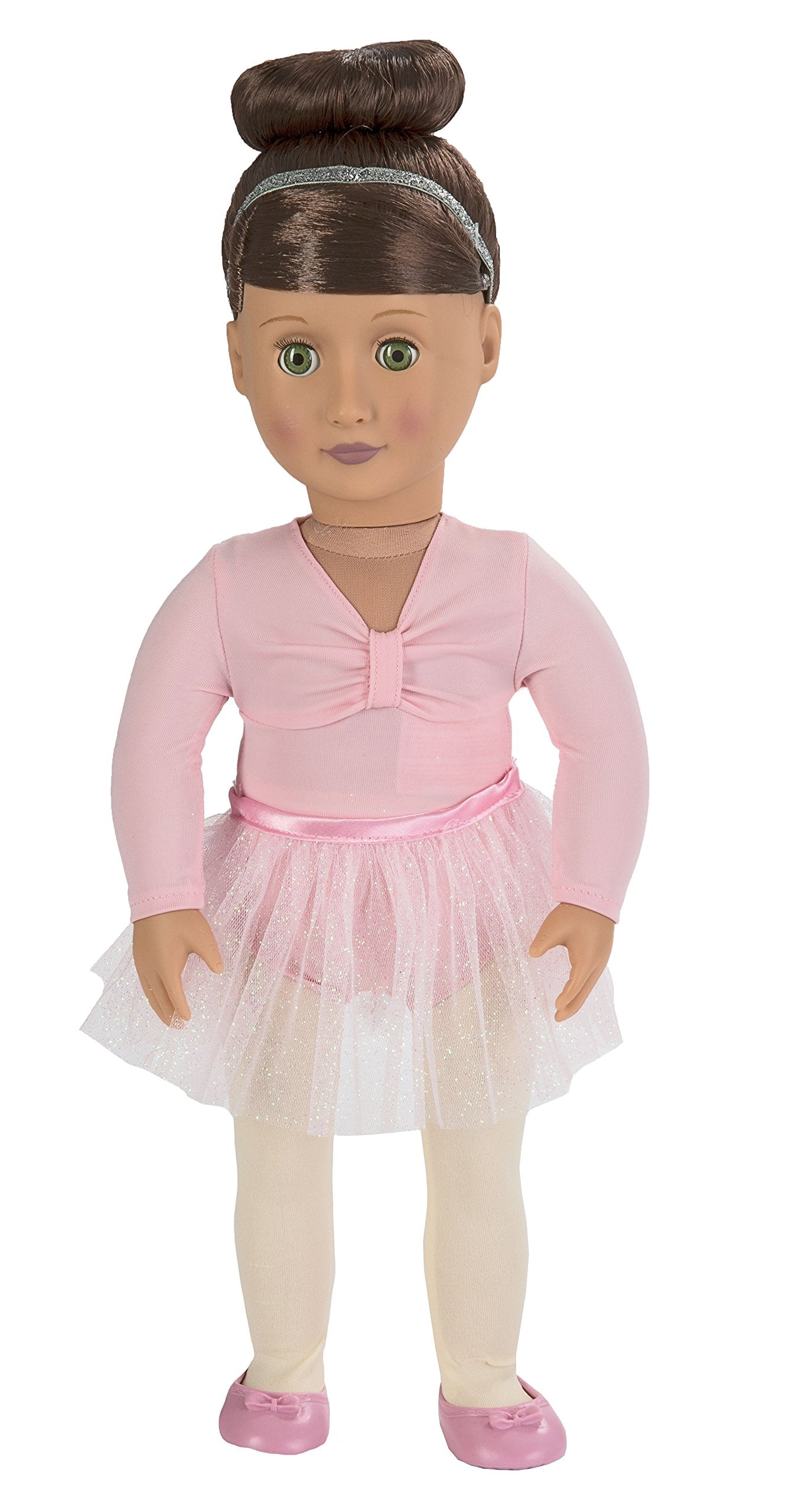 Our Generation By Battat- Sydney Lee 18' Deluxe Posable Ballerina Doll With Book & Accessories- For Age 3 Years & Up