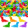 Sywhxy 200Pcs Mini Resin Lizards Colorful Tiny Lizard Figurines For Dollhouses, Cute Mini Resin Lizards Bulk For Diy Micro Moss