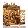 Cutefun Book Nook Kit, Diy Miniature House Kit For Beginners, Book Nook Kits For Adults, Wooden Dollhouse For Bookshelf Decor, Gifts For Family & Friends (Fantasy Plant Shop)