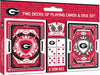 Masterpieces Game Day - NCAA Georgia Bulldogs 2-Pack Playing Cards & Dice Pack - Officially Licensed Set for mature-themeds and Family