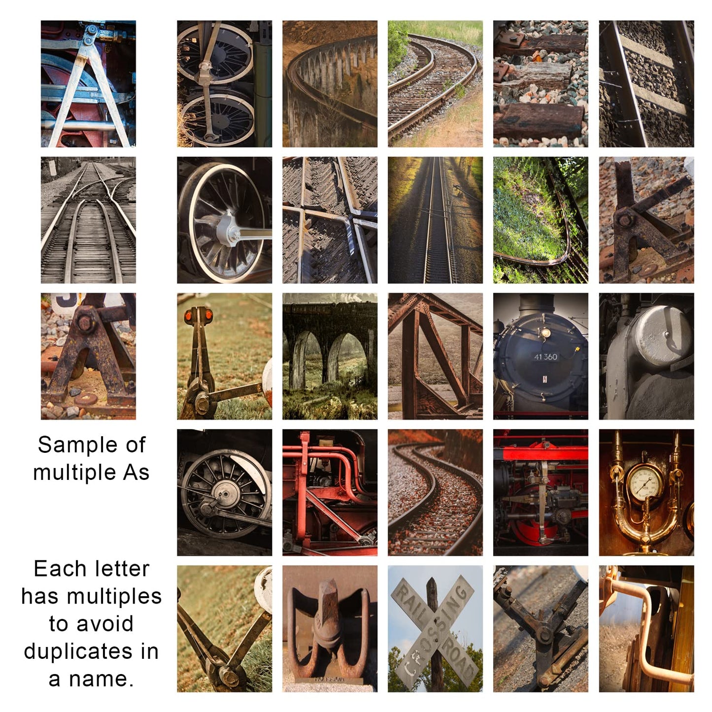 Personal-Prints TRAIN Personalized Railroad Name Art D cor or Gift for the Engineer or Train Enthusiast | Customized Railroad o