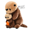 Forest & Twelfth 7 Sea Otter Stuffed Animal - Realistic Ocean Decor for Nursery & Baby Shower, Ideal for Toddlers and Kids