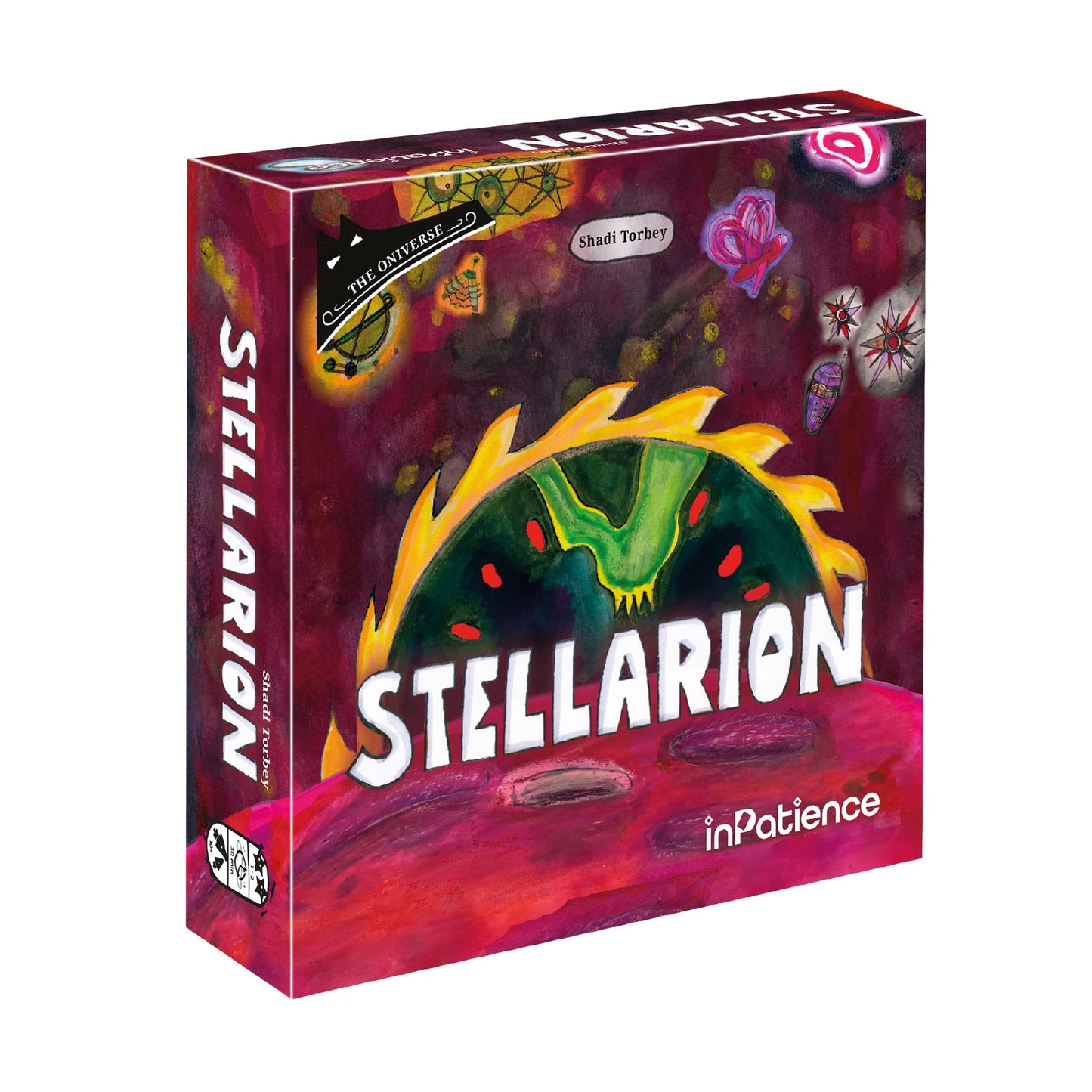 Stellarion Board Game | Space Exploration Strategy Game From The Oniverse | Fun Family Game | Ages 10 + | 1-2 Players | Average